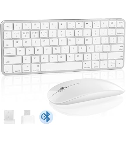 Apple iMac OS Ｘ+ キーボード + マウス Amazon.com: Wireless Keyboard and Mouse Compatible with iMac